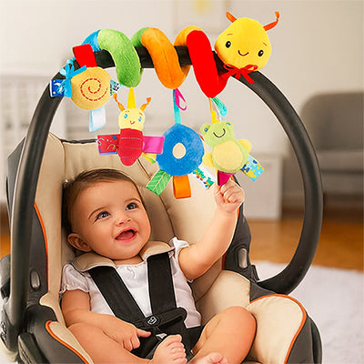 bébé cosy joue spirale d'activité bébé chenille