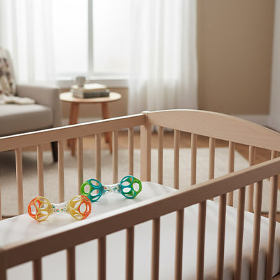 hochet pour bebe posait dans lit barreau