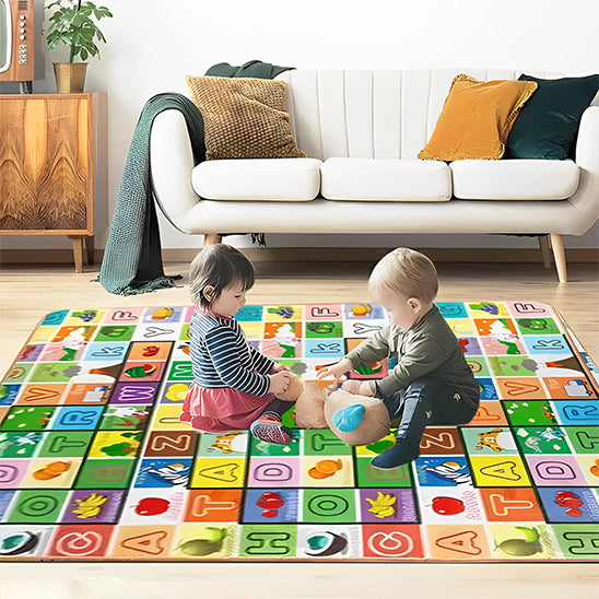 tapis bebe mousse apprentissage double face