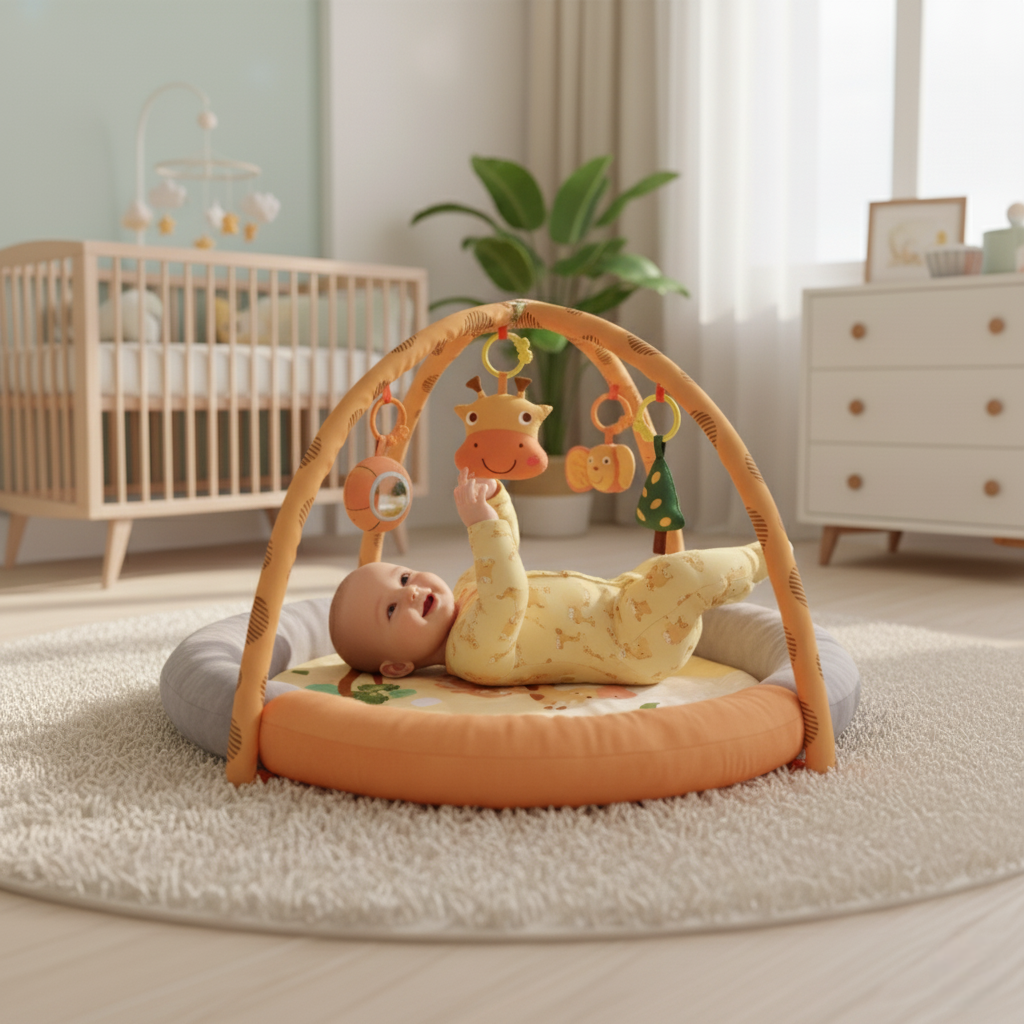 bébé joue tapis d'éveil bébé chambre enfant