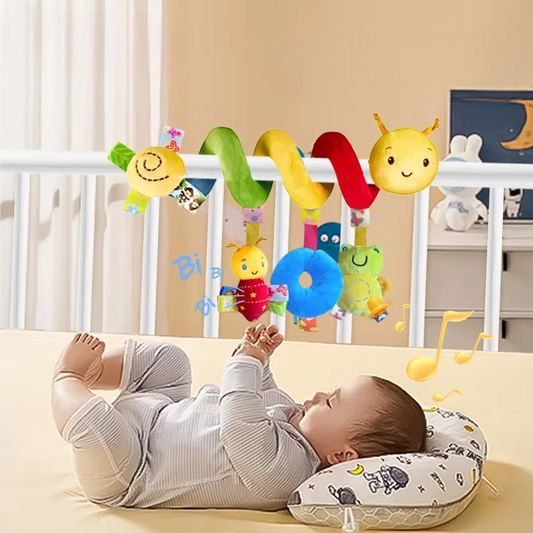 bébé lit barreau spirale d'activité bébé chenille