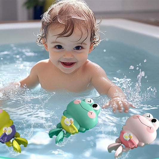 enfant bain joue jouet de bain grenouilles fantaisistes