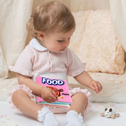 LIVRE POUR BEBE EN TISSU | Douceur sensorielle