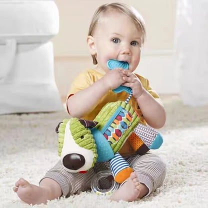 hochet bébé chien peluche animaux