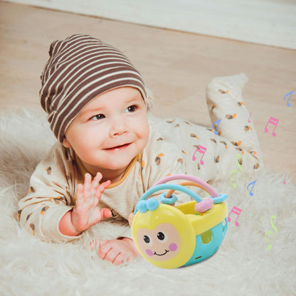 hochet bebe éveil balle à cloche