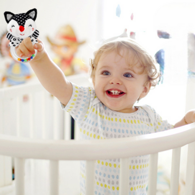hochet bebe jouet anneau peluche