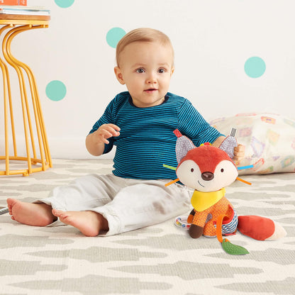 hochet bébé renard peluche animaux