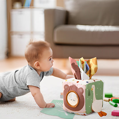 jouet bébé 6 mois éveil boîte magique
