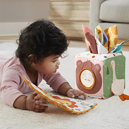 jouet bébé 6 mois sensoriel boîte magique