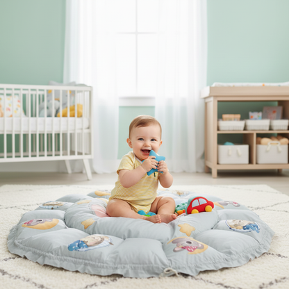 nourrisson joue tapis d'éveil bébé sans arche