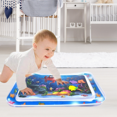 tapis d'eau bebe pieuvre coussin océan