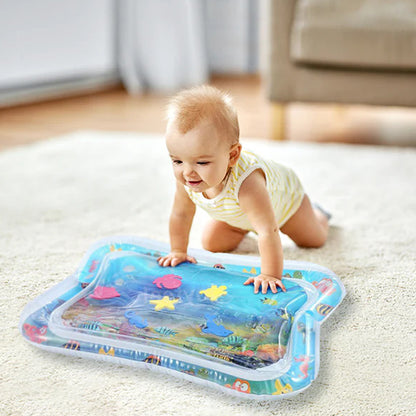 tapis d'eau bebe poissons coussin océan