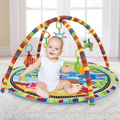 tapis d'éveil bébé océan arche animaux