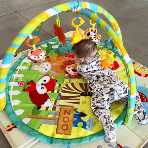tapis d'éveil bébé zoo arche animaux